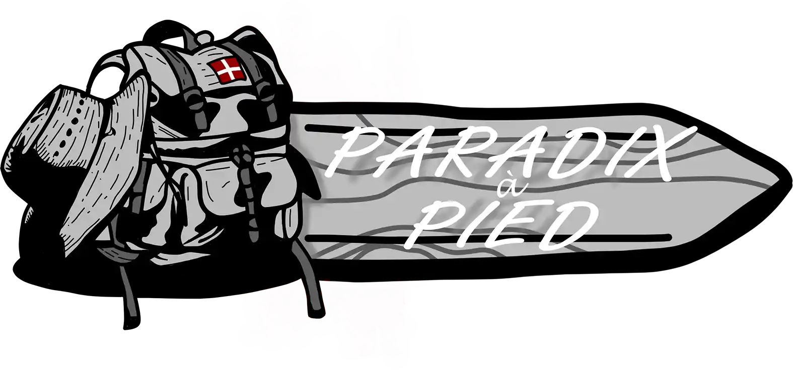 logo a pied